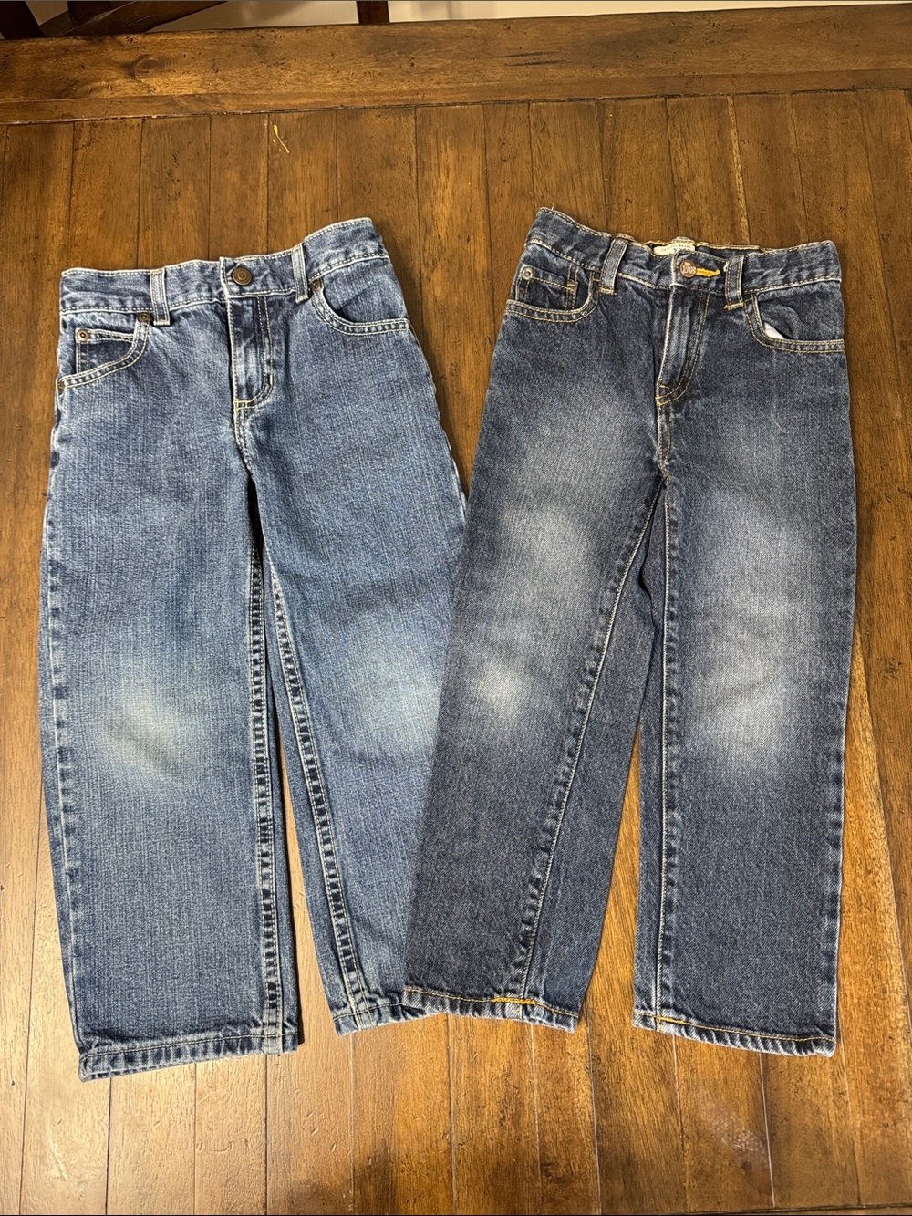 Pair of Boy 5/5T Blue Jeans
